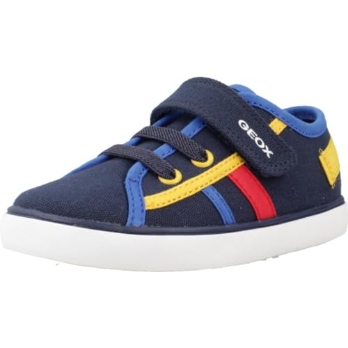 Geox Baby-Jungen B GISLI Boy A Sneaker, Navy/ROYAL, 21 EU von Geox