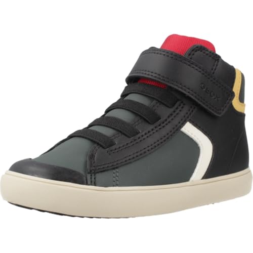 Geox Baby-Jungen B GISLI Boy Sneaker, Black/DK Green, 24 EU Geox Baby-Jungen B GISLI Boy Sneaker, Black/DK Green, 24 EU von Geox