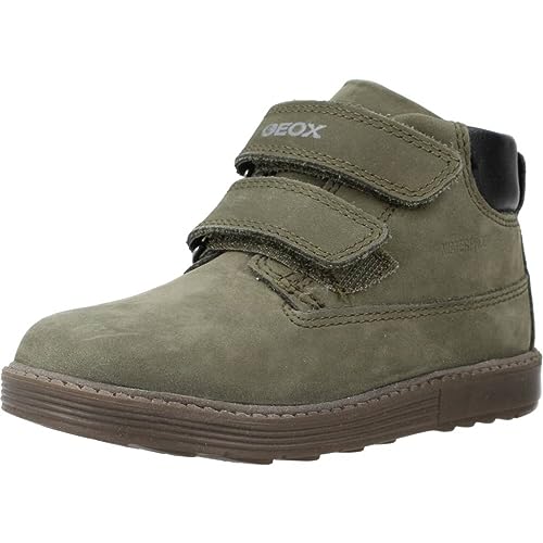 Geox Baby-Jungen B Hynde Boy WPF Ankle Boot, DK Green, 22 EU von Geox