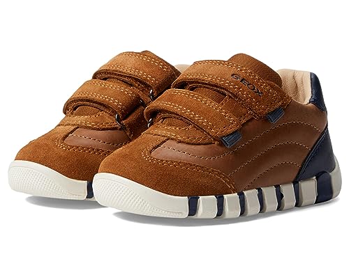 Geox Baby-Jungen B IUPIDOO Boy A Sneaker, Cognac/Navy, 19 EU von Geox