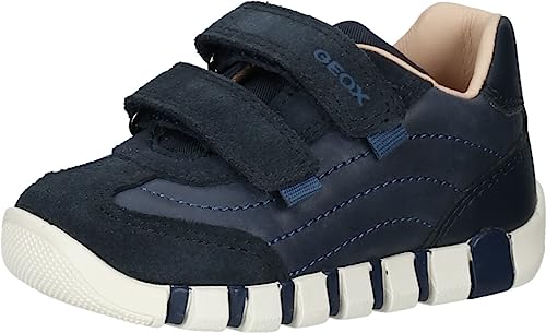 Geox Baby-Jungen B IUPIDOO Boy A Sneaker, Navy/AVIO, 18 EU von Geox