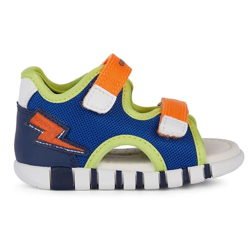 Geox Baby-Jungen B IUPIDOO Boy Sandal, ROYAL/ORANGE, 19 EU Geox Baby-Jungen B IUPIDOO Boy Sandal, ROYAL/ORANGE, 19 EU von Geox