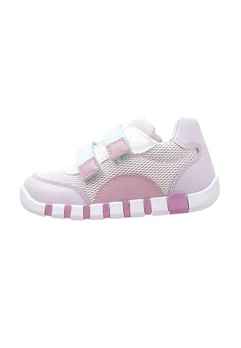 Geox Baby-Jungen B IUPIDOO Girl First Walker Shoe, PINK/Lilac, 22 EU von Geox