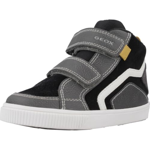 Geox Baby-Jungen B Kilwi Boy E Sneaker, Black/Grey, 22 EU von Geox