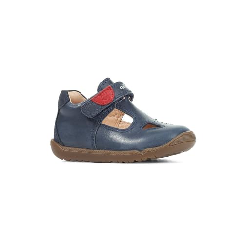 Geox B MACCHIA Boy First Walker Shoe, Navy, 24 EU von Geox