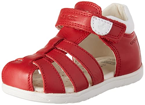 Geox Baby-Jungen B MACCHIA Boy Sandal, RED/White, 22 EU von Geox