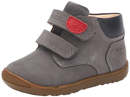 Geox Baby - Jungen B Macchia Boy C Sneaker, Anthrazit, 18 EU Geox Baby - Jungen B Macchia Boy C Sneaker, Anthrazit, 18 EU von Geox