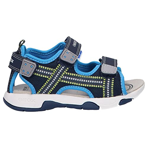 Geox Jungen B Multy Boy Sandalen, Navy Azure, 24 EU von Geox