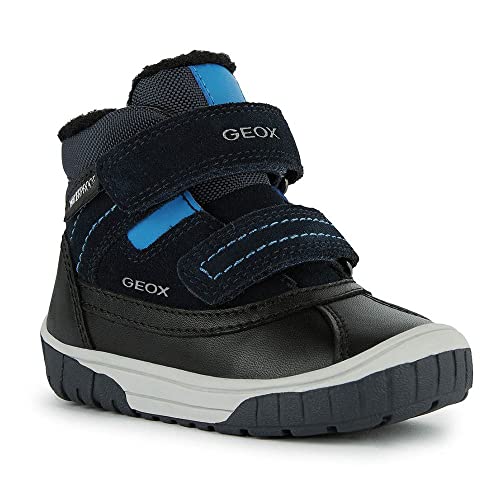 Geox Baby - Jungen B Omar Boy Wpf Stiefeletten, Navy Sky, 24 EU von Geox