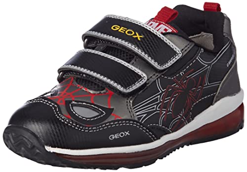 Geox Baby-Jungen B TODO Boy A Sneaker, Black/Lead, 20 EU von Geox