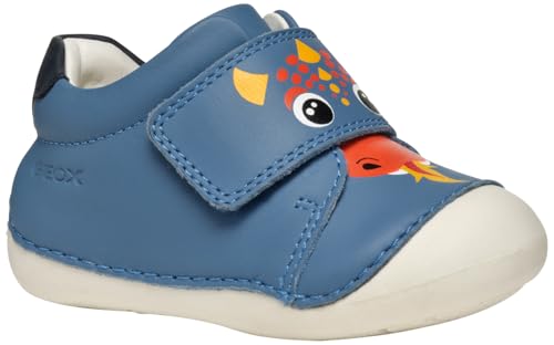 Geox Baby - Jungen B Tutim C Sneaker, Turquoise, 21 EU von Geox