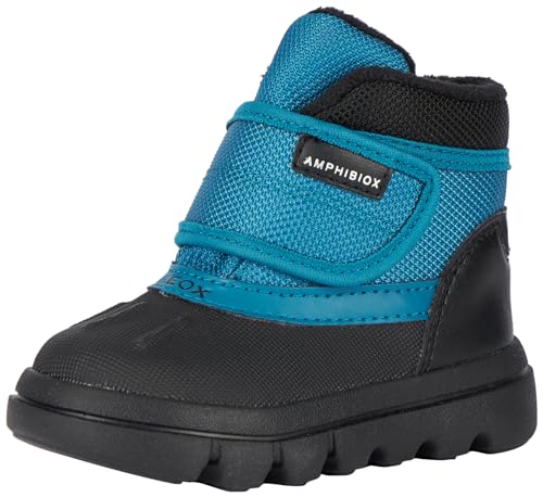 Geox Baby-Jungen B WILLABOOM Boy B AB Ankle Boot, Petrol/Blue, 20 EU von Geox