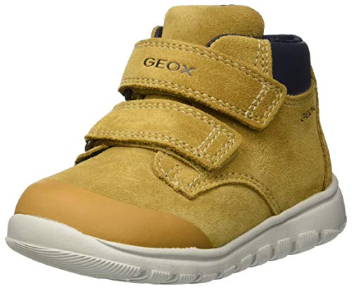 Geox Baby-Jungen B Xunday Boy A Sneaker, Gelb (Dk Yellow C2006), 20 EU von Geox