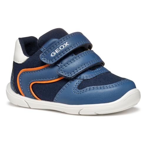 Geox Baby-Jungen B ZAPITO Boy A Sneaker, Avio/Orange, 21 EU Geox Baby-Jungen B ZAPITO Boy A Sneaker, Avio/Orange, 21 EU von Geox