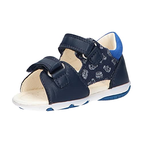 Geox Baby Jungen Sandalen Sandal ELBA Boy,Outdoorsandalen,Sommerschuhe,Freizeitschuhe,Klettverschluss,Blau (Navy/ROYAL),25 EU / 7.5 UK Child von Geox