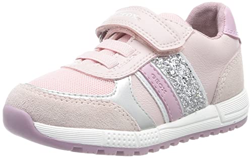 Geox Baby-Mädchen B ALBEN Girl Sneaker, LT Rose/Silver, 20 EU von Geox