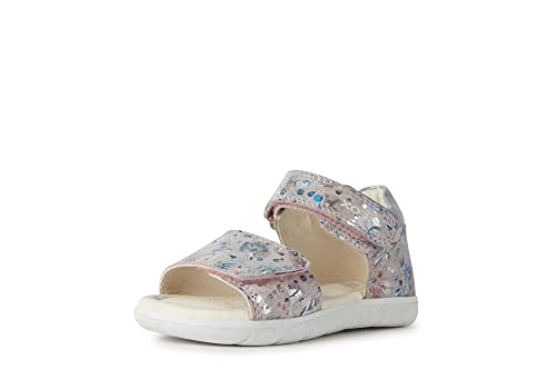 Geox Baby-Mädchen B ALUL Girl Sandal, LT Rose/Silver, 22 EU von Geox