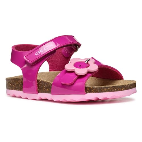 Geox Baby-Mädchen B CHALKI Girl Sandal, Dk Pink, 23 EU Geox Baby-Mädchen B CHALKI Girl Sandal, Dk Pink, 23 EU von Geox