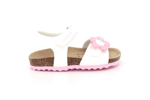 Geox Baby-Mädchen B CHALKI Girl Sandal, White, 20 EU Geox Baby-Mädchen B CHALKI Girl Sandal, White, 20 EU von Geox