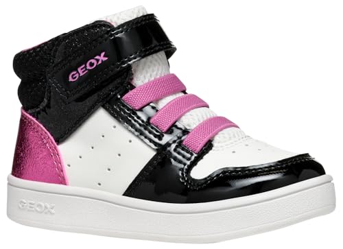 Geox Baby B ECLYPER Girl MID Easy Entry White/Black 22_EU von Geox