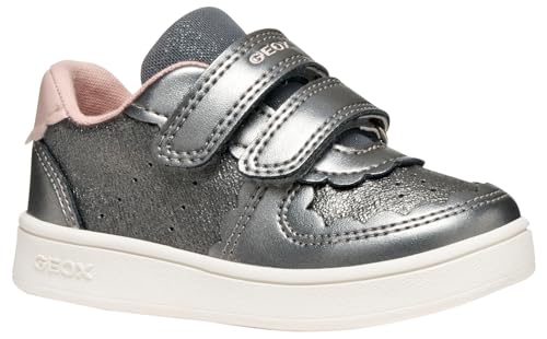 Geox Baby-Mädchen B ECLYPER Girl Sneaker, Grey/LT Rose, 23 EU Geox Baby-Mädchen B ECLYPER Girl Sneaker, Grey/LT Rose, 23 EU von Geox