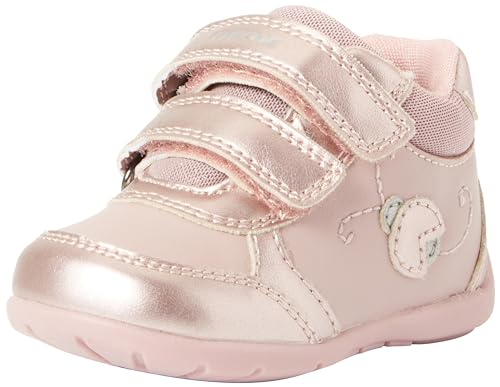 Geox Baby-Mädchen B ELTHAN Girl D Sneaker, Rose/Silver, 22 EU von Geox