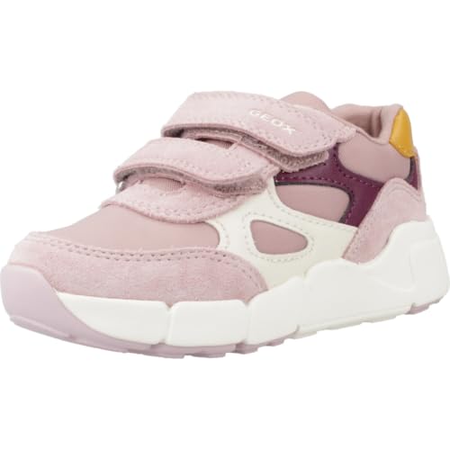 Geox Baby-Mädchen B FLEXYPER MINI Girl Sneaker, Old Rose/Bordeaux, 23 EU von Geox