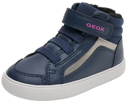 Geox Baby-Mädchen B GISLI Girl F Sneaker, Navy, 20 EU von Geox