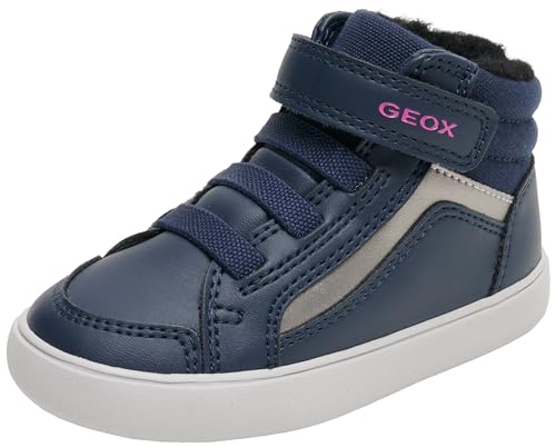 Geox Baby-Mädchen B GISLI Girl F Sneaker, Navy, 22 EU von Geox