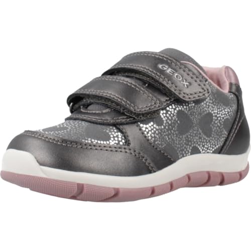 Geox Baby-Mädchen B HEIRA Girl A Sneaker, grau, 20 EU Geox Baby-Mädchen B HEIRA Girl A Sneaker, grau, 20 EU von Geox