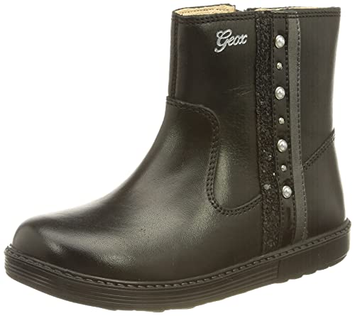 Geox Baby Mädchen B Hynde Girl B Stiefeletten,Schwarz,21 EU von Geox