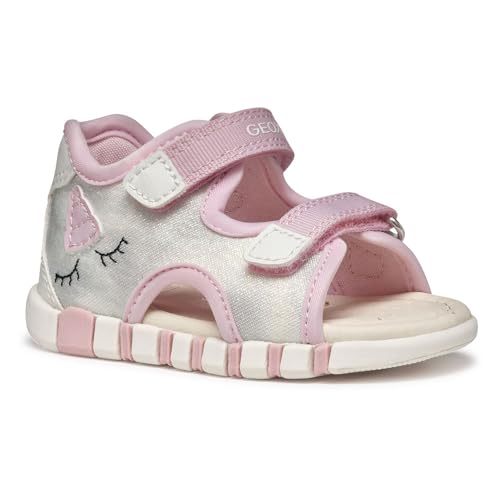 Geox Baby-Mädchen B IUPIDOO Gir Sandal, Silver/Pink, 20 EU Geox Baby-Mädchen B IUPIDOO Gir Sandal, Silver/Pink, 20 EU von Geox