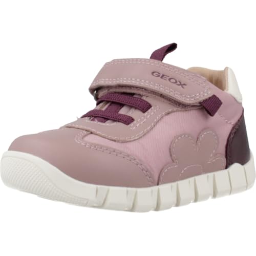 Geox Baby-Mädchen B IUPIDOO Girl A Sneaker, Rose, 20 EU von Geox