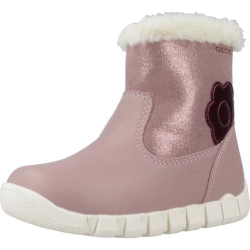 Geox Baby-Mädchen B IUPIDOO Girl B Ankle Boot, Antique Rose/Prune, 18 EU von Geox