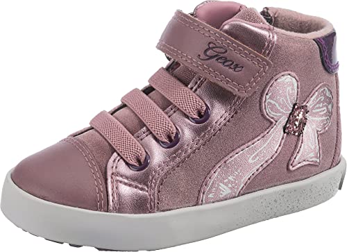 Geox Baby-Mädchen B Kilwi Girl A Sneakers, Dk Rose Purple, 22 EU von Geox