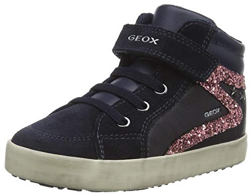 Geox Baby-Mädchen B Kilwi Girl F Sneaker, (Dk Navy), 24 EU von Geox