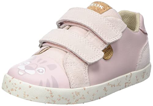 Geox Baby-Mädchen B Kilwi Girl Sneaker, LT Rose/White, 20 EU von Geox