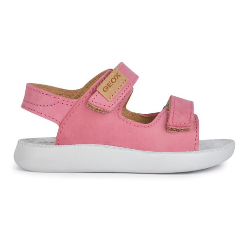 Geox Baby-Mädchen B LIGHTFLOPPY Sandal, Fuchsia, 23 EU von Geox