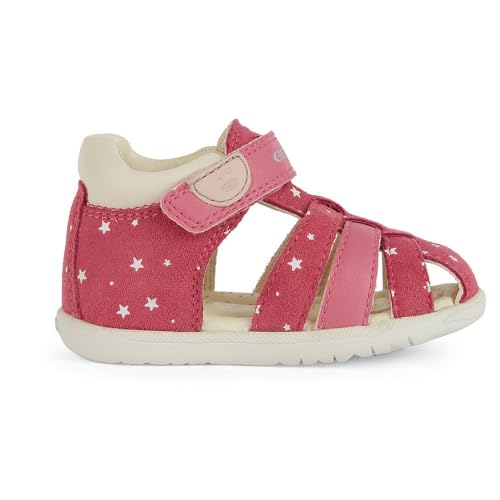 Geox Baby-Mädchen B MACCHIA Gir Sandal, DK PINK, 23 EU von Geox