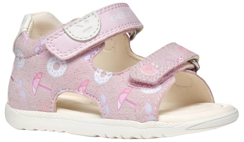 Geox Baby-Mädchen B MACCHIA Gir Sandal, Pink/Ivory, 19 EU Geox Baby-Mädchen B MACCHIA Gir Sandal, Pink/Ivory, 19 EU von Geox