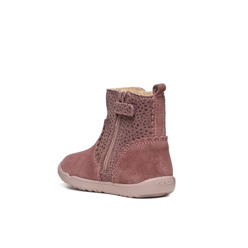 Geox Baby-Mädchen B MACCHIA Girl A Ankle Boot, DK Rose, 20 EU von Geox