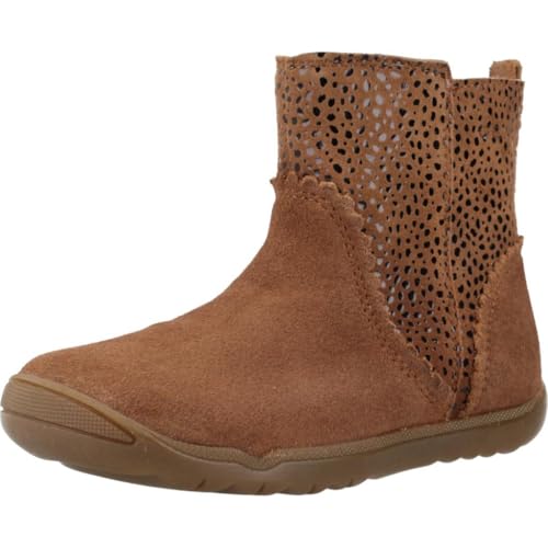 Geox Baby-Mädchen B MACCHIA Girl A Ankle Boot, Whisky, 21 EU von Geox