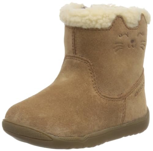 Geox Baby-Mädchen B MACCHIA Girl B Ankle Boot, Whisky, 19 EU von Geox