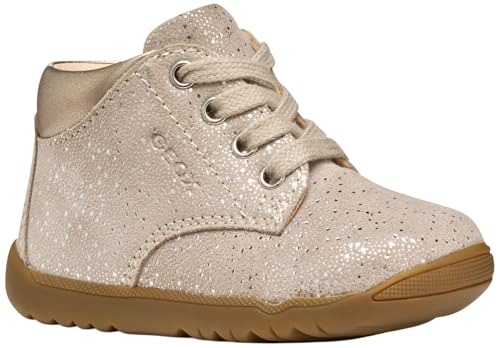 Geox Baby-Mädchen B MACCHIA Girl First Walker Shoe, BEIGE, 21 EU von Geox