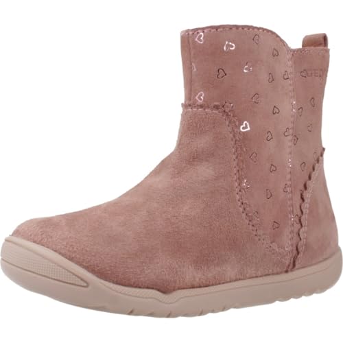Geox Baby-Mädchen B MACCHIA Girl First Walker Shoe, DK Rose, 22 EU von Geox