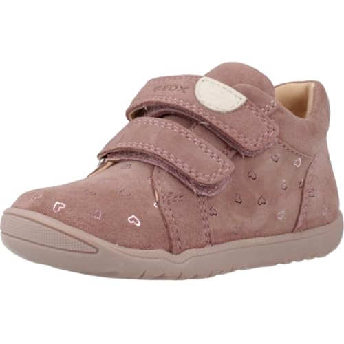 Geox Baby-Mädchen B MACCHIA Girl First Walker Shoe, Rose, 19 EU von Geox