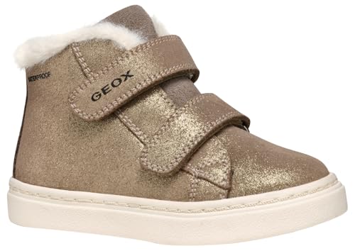 Geox Baby - Mädchen B Nashik Girl WPF Sneaker, Grau, 23 EU von Geox
