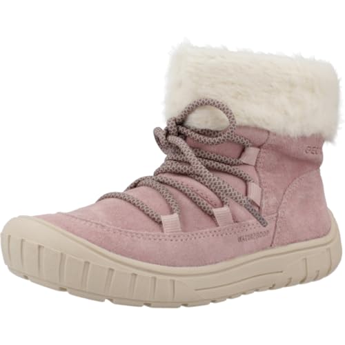 Geox Baby-Mädchen B OMAR Girl WPF A Ankle Boot, Old Rose, 22 EU von Geox