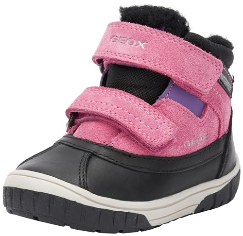 Geox Baby-Mädchen B OMAR Girl WPF Ankle Boot, Black/Fuchsia, 22 EU Geox Baby-Mädchen B OMAR Girl WPF Ankle Boot, Black/Fuchsia, 22 EU von Geox