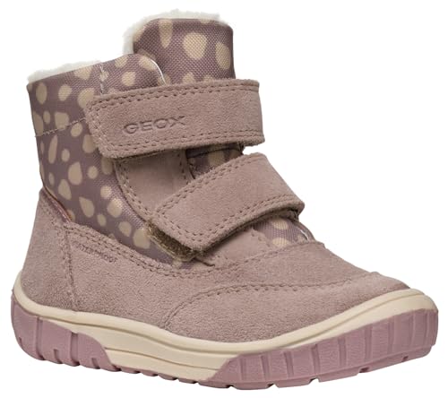 Geox Baby-Mädchen B OMAR Girl WPF B Ankle Boot, DK BEIGE, 22 EU von Geox
